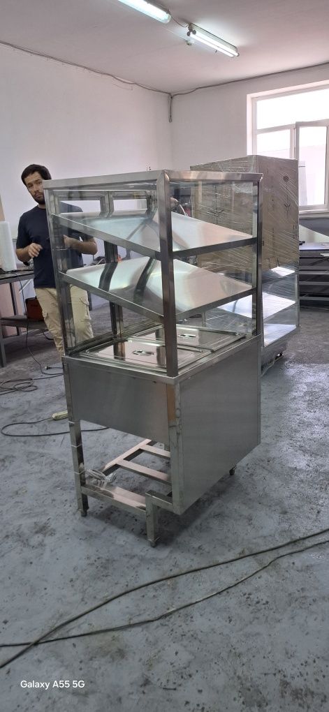 Витрина для горячих блюд Issiq ovqat uchun vitrina
