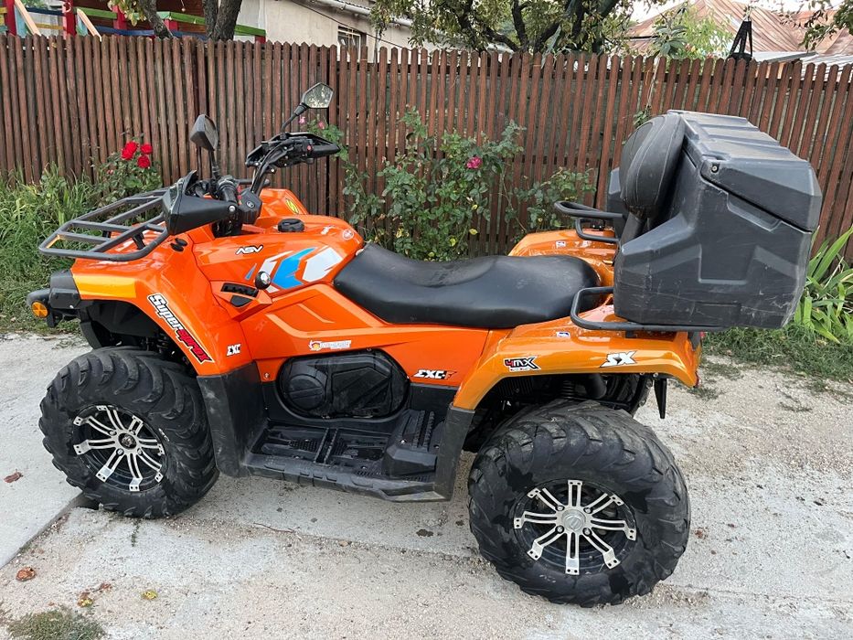 Cf moto 450L 2020 înmatriculat, 6000km unic proprietar