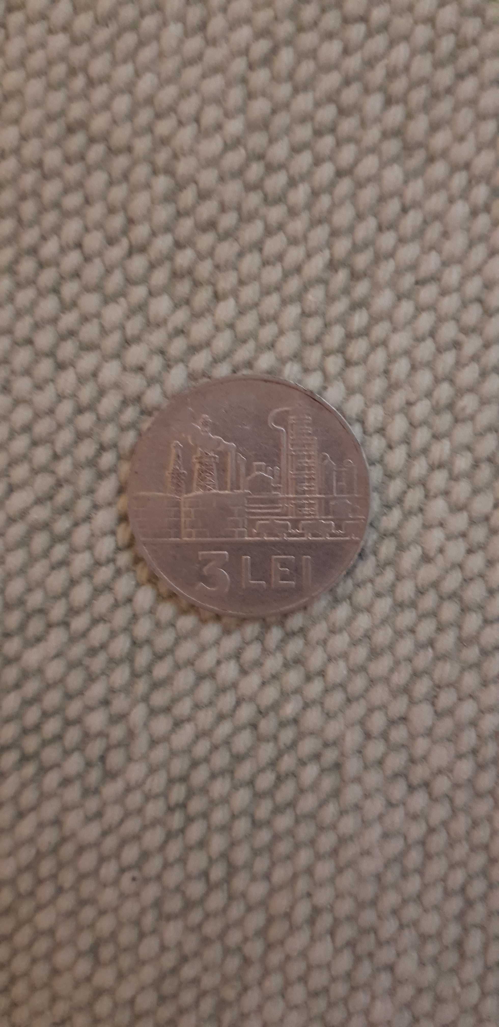 Vand moneda 3 LEI din 1966