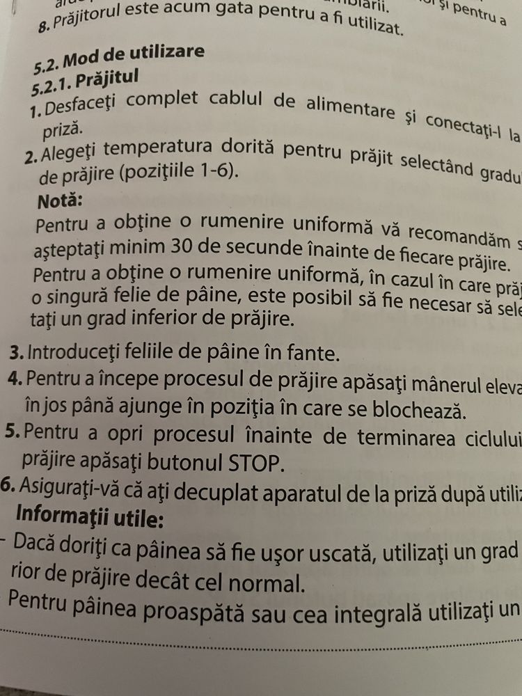 Prăjitor pâine Zepter, nou, in cutie