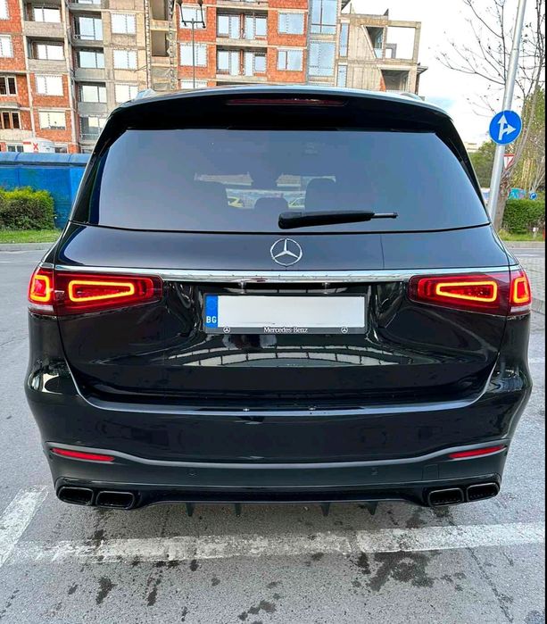 GLE/GLS 63 AMG дифузьор с накрайници W167 C167 X167 Mercedes