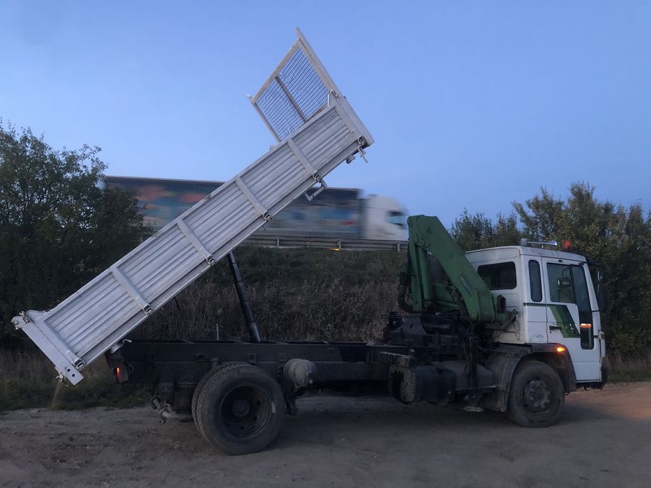 Camion basculabil cu macara( nisip, pietris,sort, moloz, pamant,balast