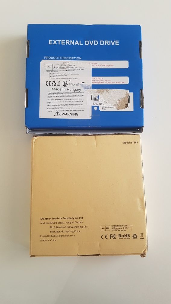Външна записвачка DVD записвачка USB 3.0