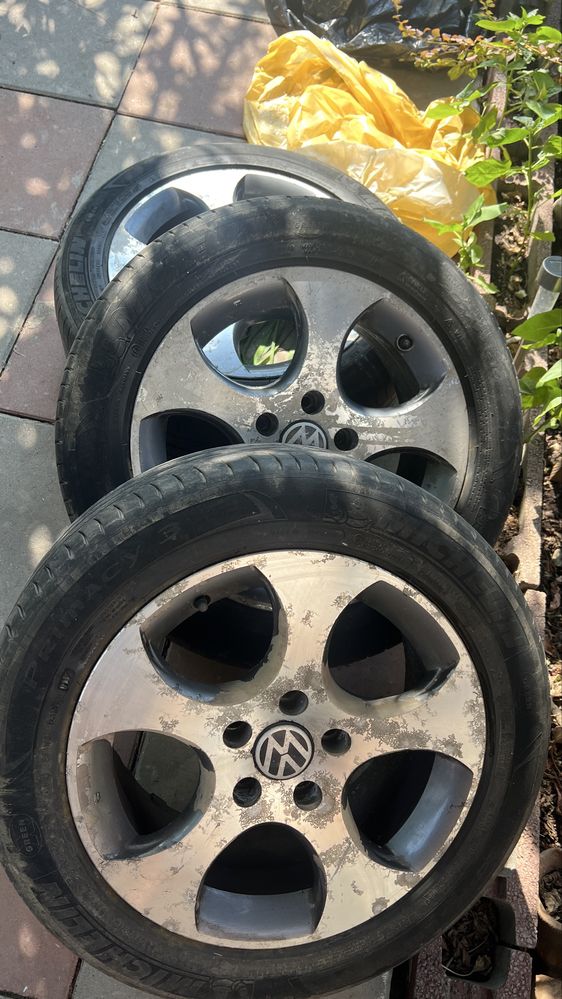 Cauciucuri Michelin Primacy 3 205/55 R16 +jante VW Golf GTI
