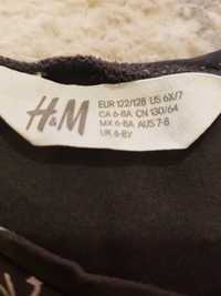 Блуза от трико с принт H&M 122/128 размер