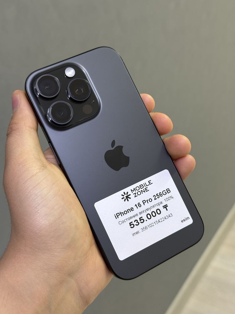 Iphone 16 Pro 256 GB 100% | Mobile Zone