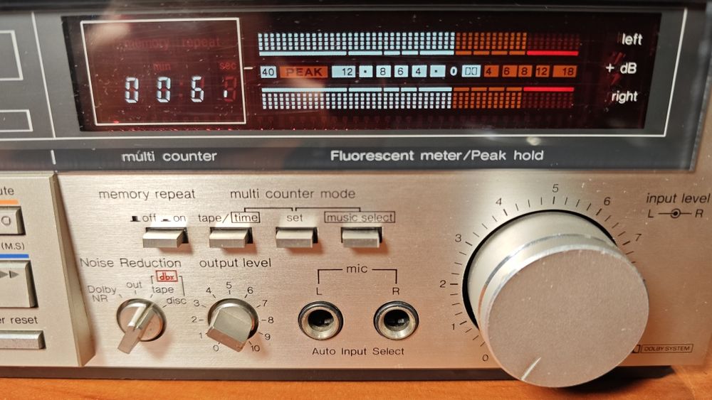 Deck Casetofon Technics M 255X DBX