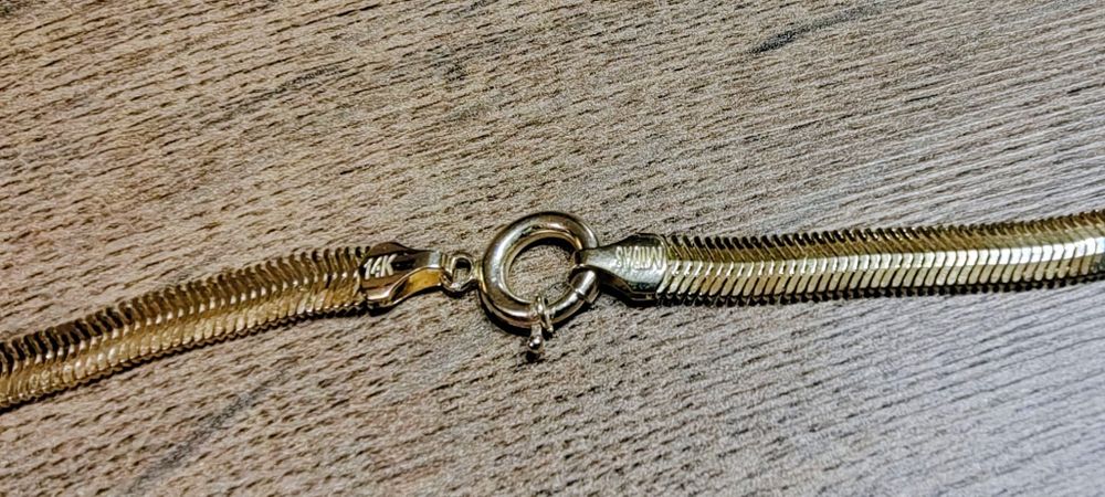Colier aur 14 k nou