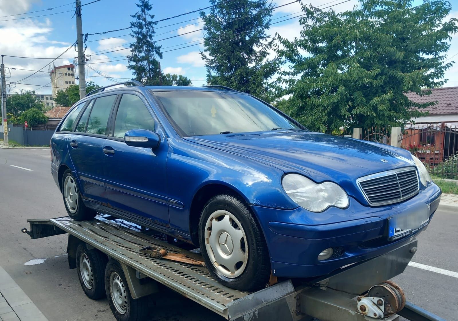 Piese mercedes c200 c220 c270 w203 motor cutie bara faruri trager usa