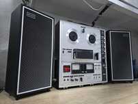 Magnetofon SONY TC-630, 3 head ,amplificare ,boxe, portabil, vintage