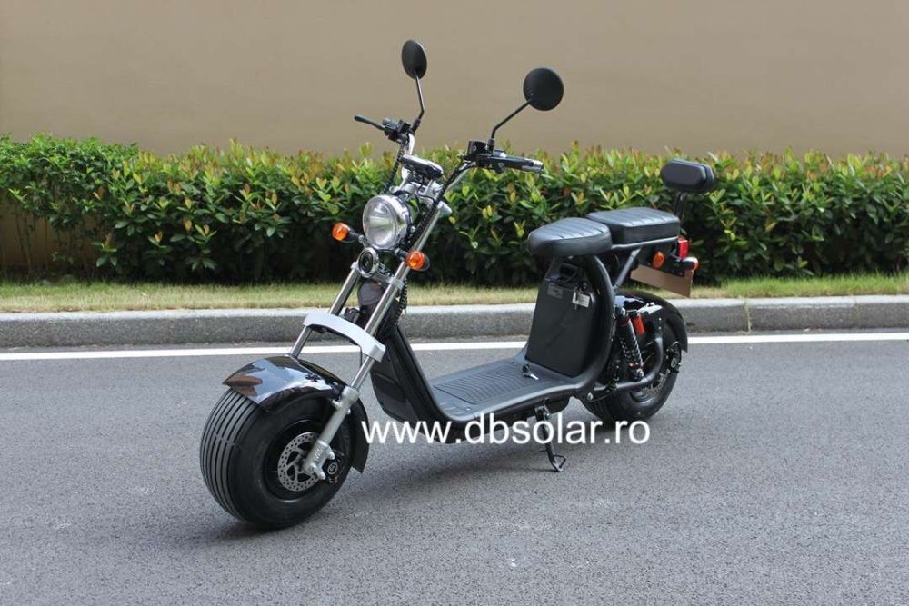 Scuter Electric 12Ah INMATRICULABIL Trotineta Electrica Chopper EEC