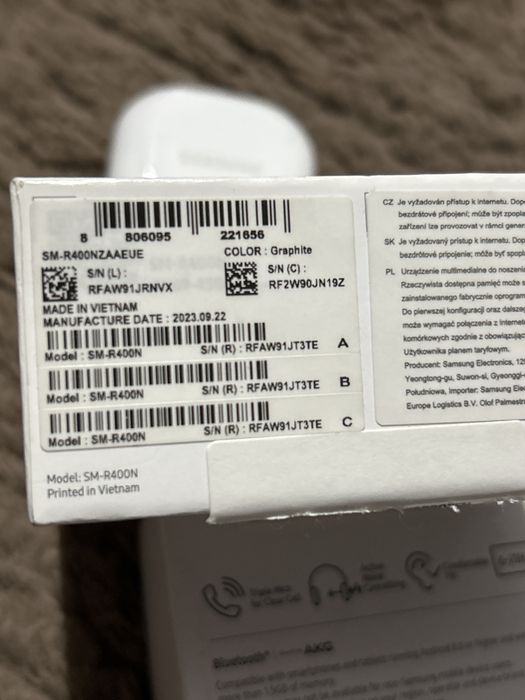 Casti Samsung Galaxy Buds FE