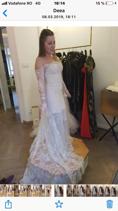 Rochie de mireasa Cristina Savulescu