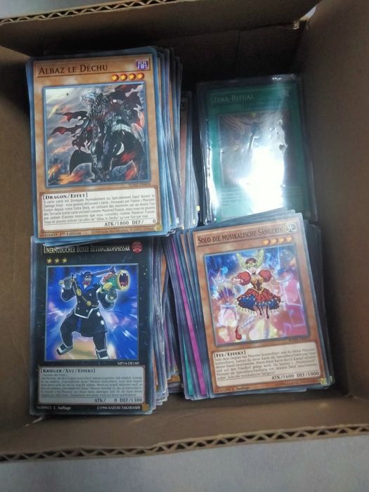 Cărți Yugioh germană/italiană