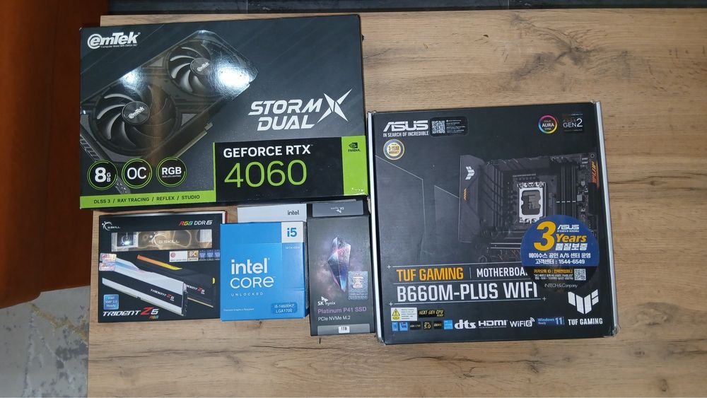Gaming PC i5-14600KF / RTX 4060 / 32GB DDR5 / 1TB NVMe