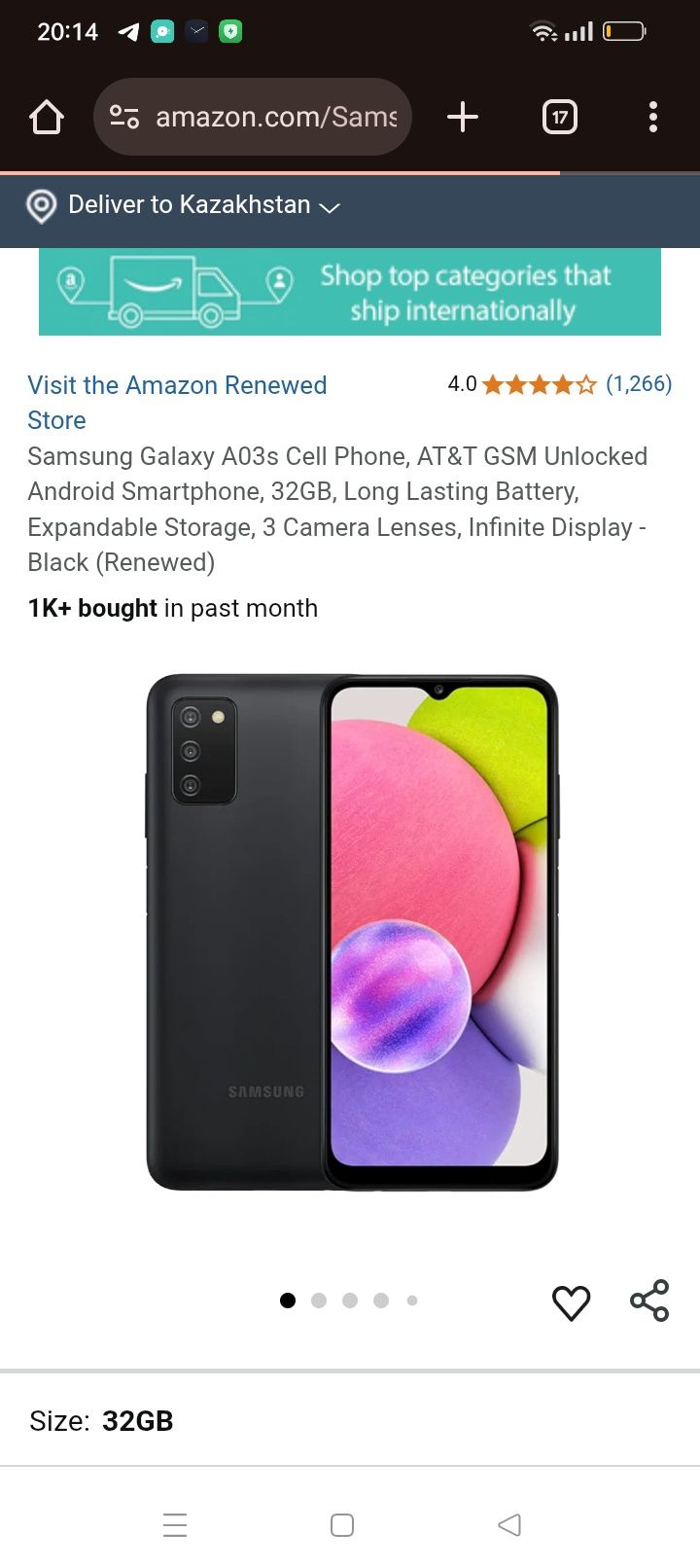Samsung a03s сатылады