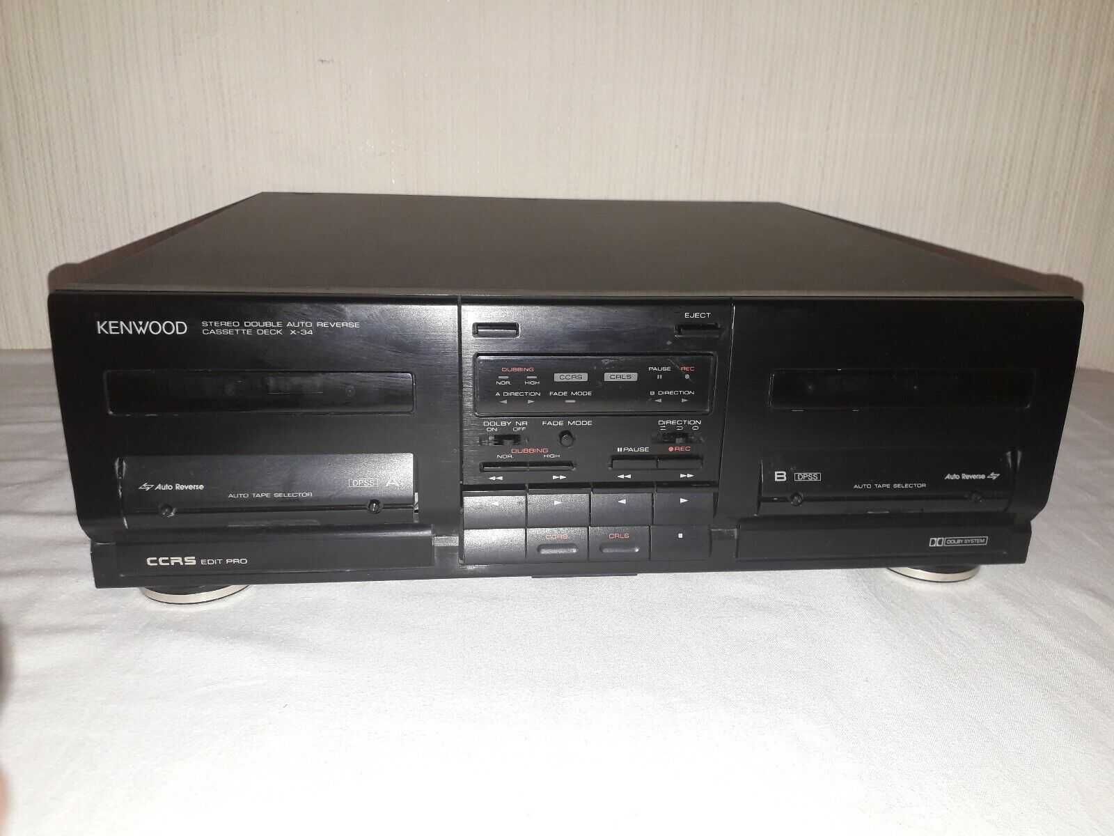 Deck kenwood kx-w6010/Kenwood X34/Grundig