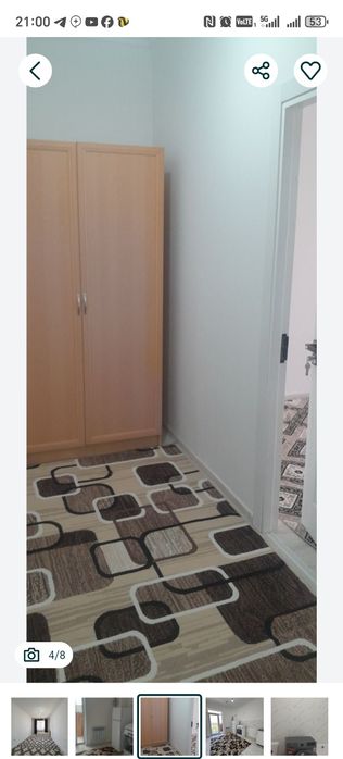 Бектемир Водникда ижарага квартира бор