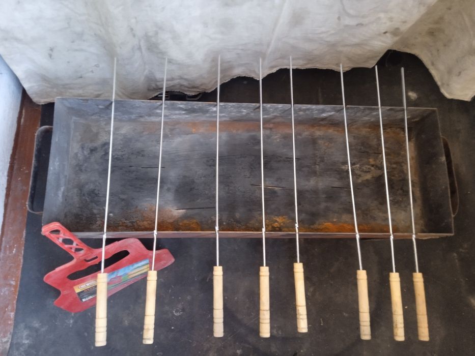 Мангал в хорошем состоянии