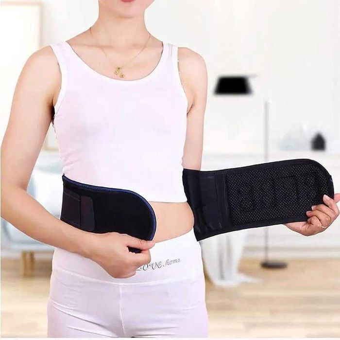 Centura lombara magnetica 24 magnet ajustabila marime XXL unisex 110cm