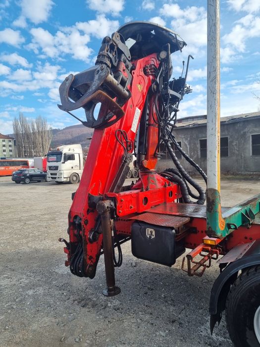 Mercedes MP3 transport lemn busteni forestier macara Epsilon