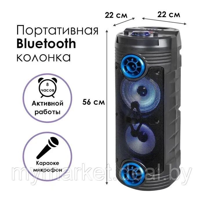 БЕСПРОВОДНАЯ КОЛОНКА С беспроводным микрофоном (ZQS6201, ZQS6203, Z