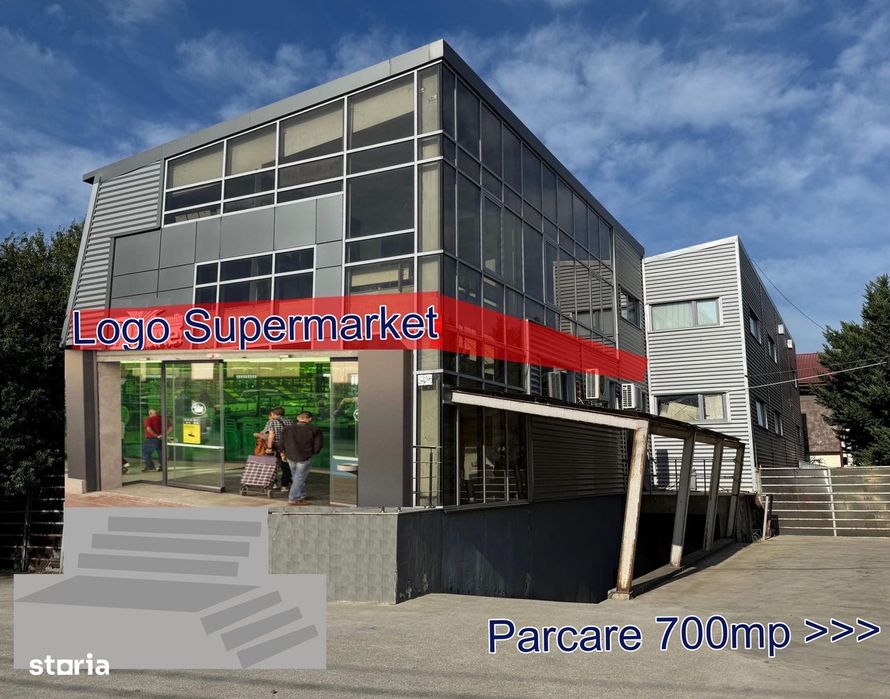 Dobroesti spatiu comercial Supermarket Retail acces stradal / parcare
