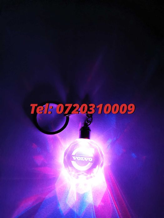 Promo Breloc Sticla Led 6 Culori Volvo
