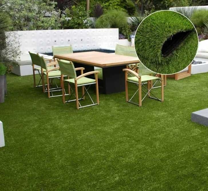 Gazon Artificial Premium, Fir 37 mm, Imitatie Perfecta Gazon Natural