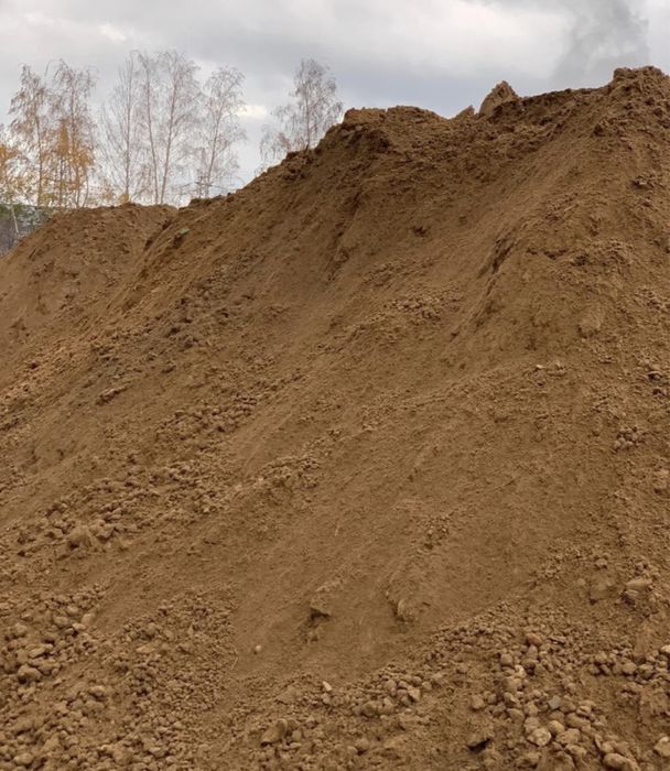 Доставка грунта. рыжий грунт.