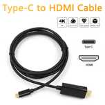 Cablu USB-C la HDMI telefon Samsung S10 S20 S21 S22 S23 Note 10 20 DEX