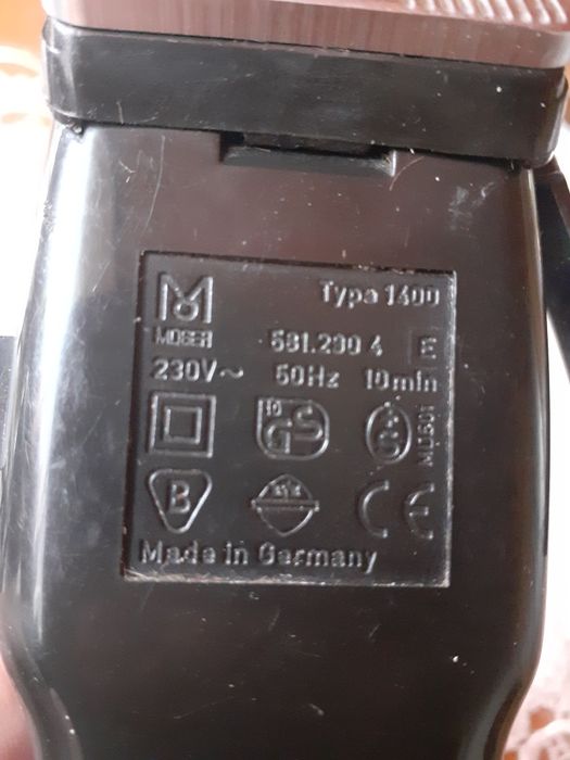 Masins de tuns MOSER Type: 1400