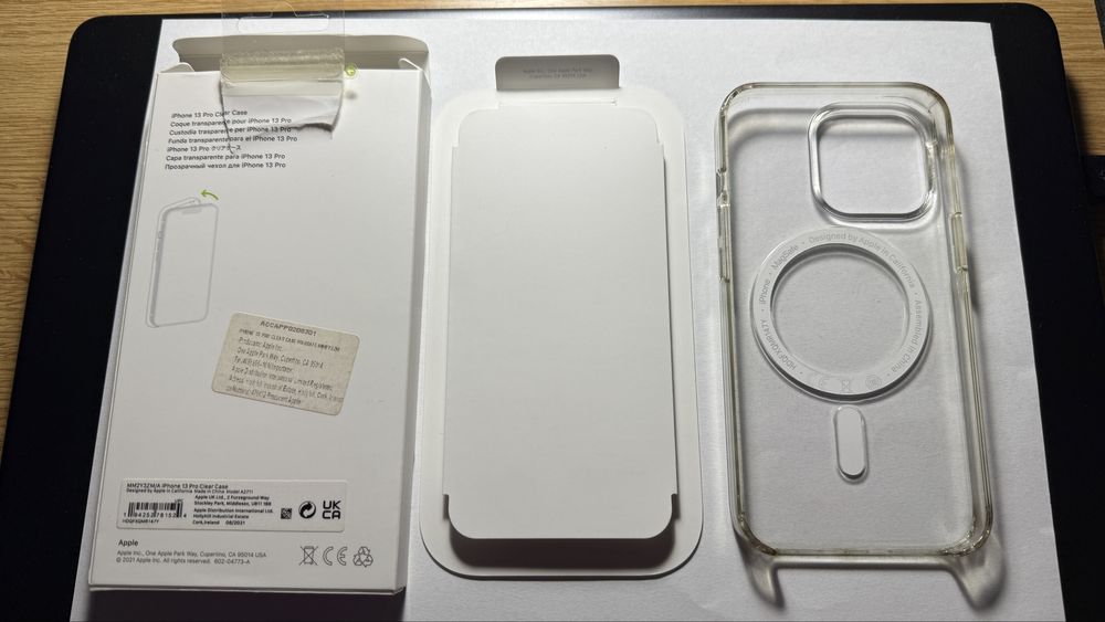 Husa silicon Originala Iphone 13 Pro, transparenta