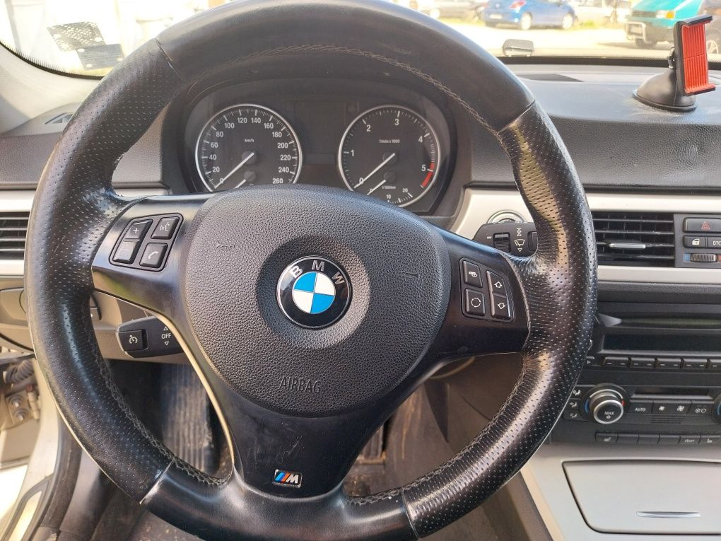 Салон Бмв E91 LCI Черен Кожен салон с ПОДГРЕВ Bmw e91 FACELIFT