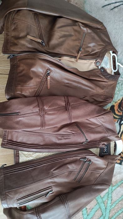 Vând Geaca de piele de dama noi !