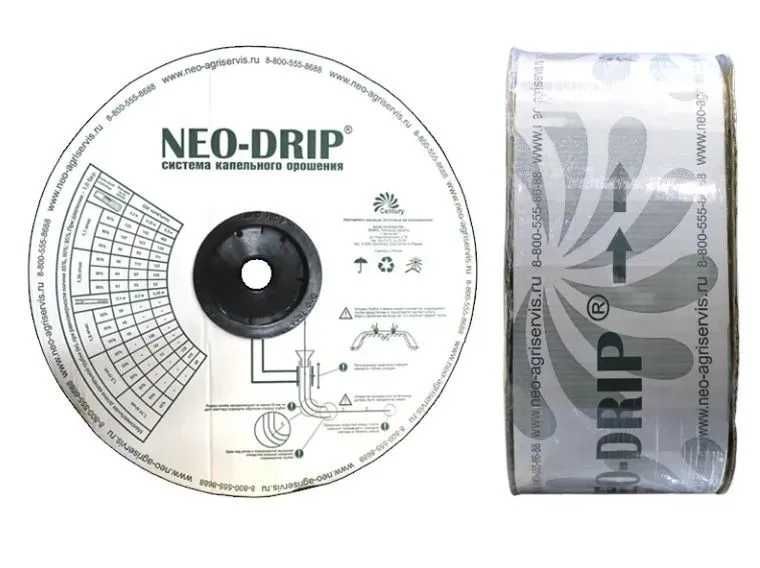 Капельная лента, капельный полив, система полива "Neo Drip"