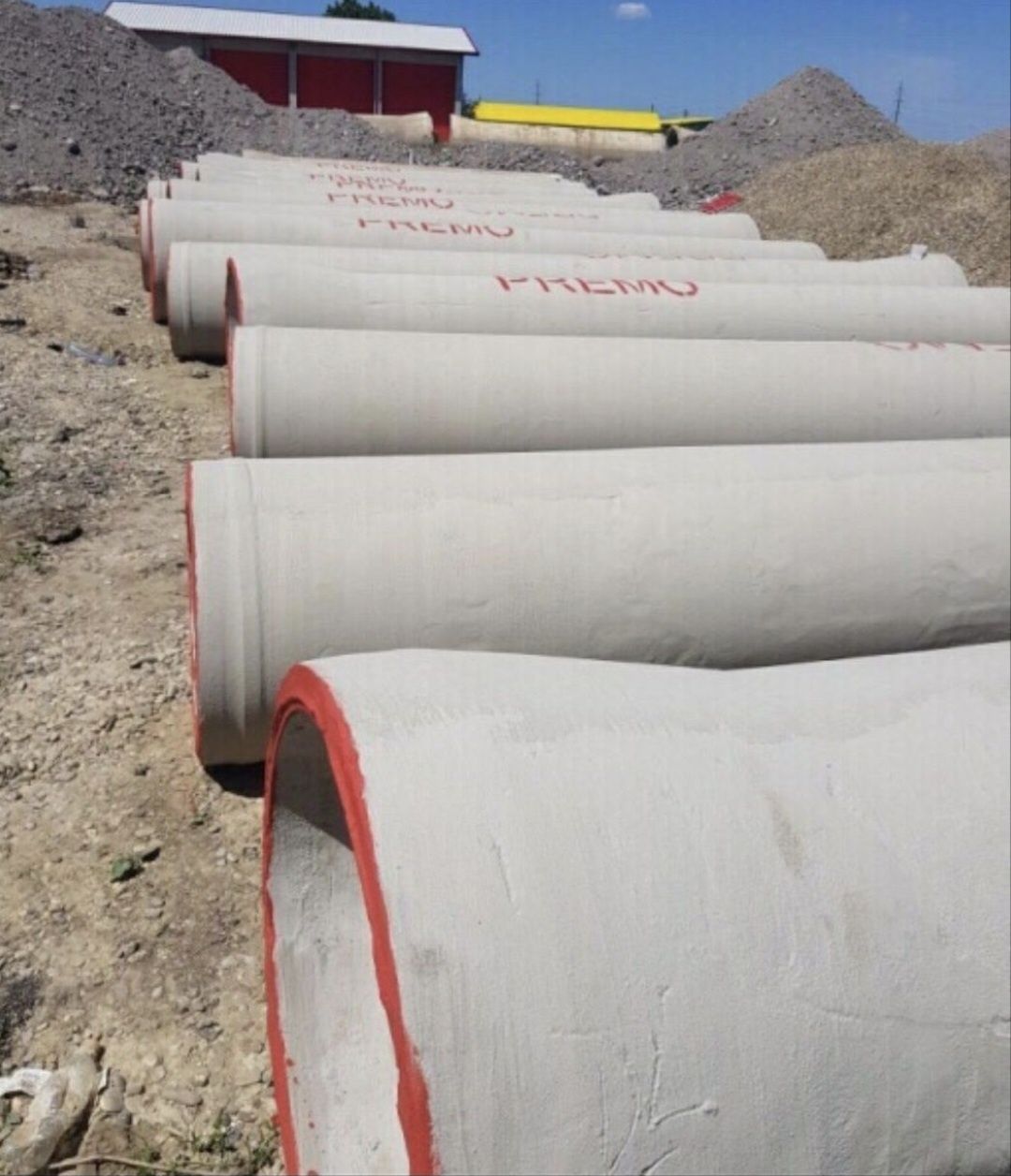 Tuburi din beton armat și azbociment
