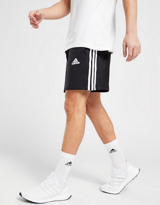 Sort Adidas Essentials French Terry 3-Stripes Nou Original (S)