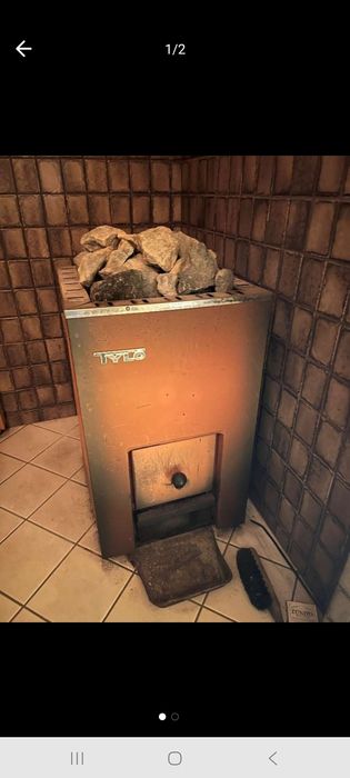 Saună,  soba pe lemne pentru Saună