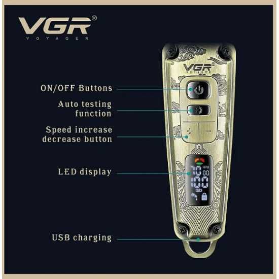 Професионална Машинка за Подстригване VGR V-901 за Коса и Брада