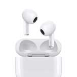 Безжични слушалки STELS Air 3, Bluetooth 5.0, Зареждащ кейс, Бял