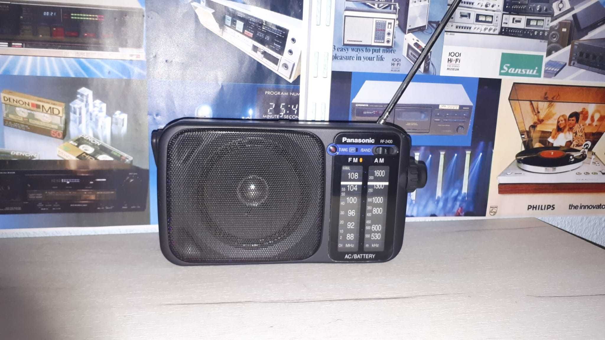 Radio AM/FM Panasonic RF2400 Japonez (primul model din anii 90)