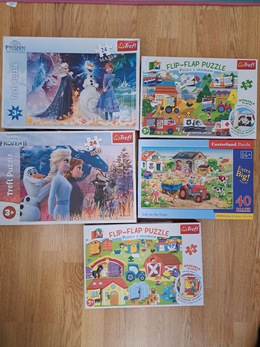 Set puzzle-uri copii 3-6 ani