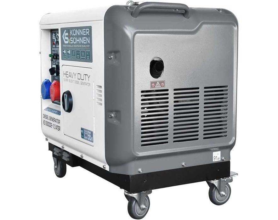 Generator diesel 230/400V 7,5 kW Konner & Sohnen KS 9300DE-1/3 ATSR