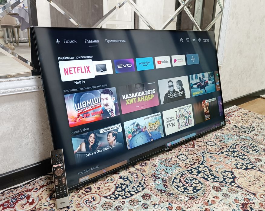 Телевизор Haier 127см Смарт ТВ + Кронштейн.