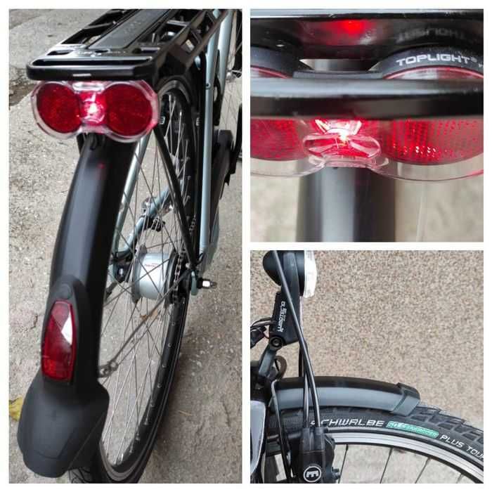 Електрически алуминиев велосипед Flyer 28 цола