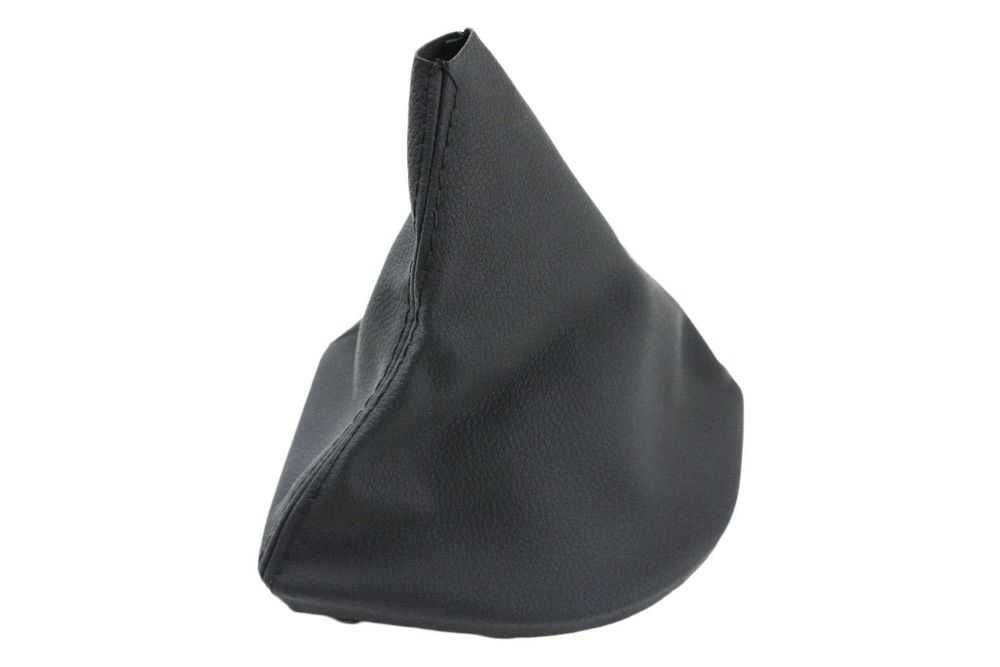 Кожен маншон кожичка за скоростен лост черен БМВ BMW 5 E60 E61 2003+