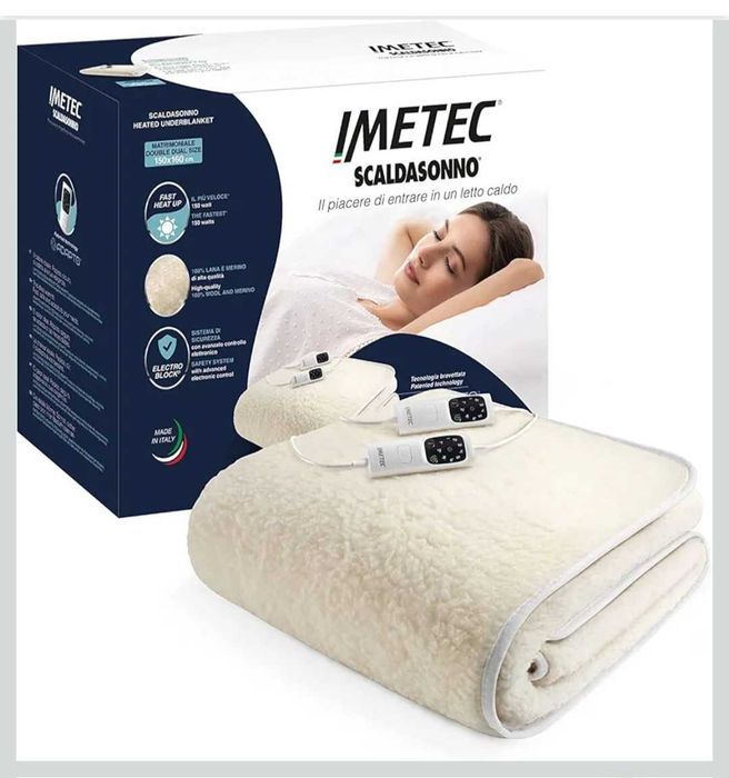 Patura electrica dubla 150x160 PRET REDUS 40% !!