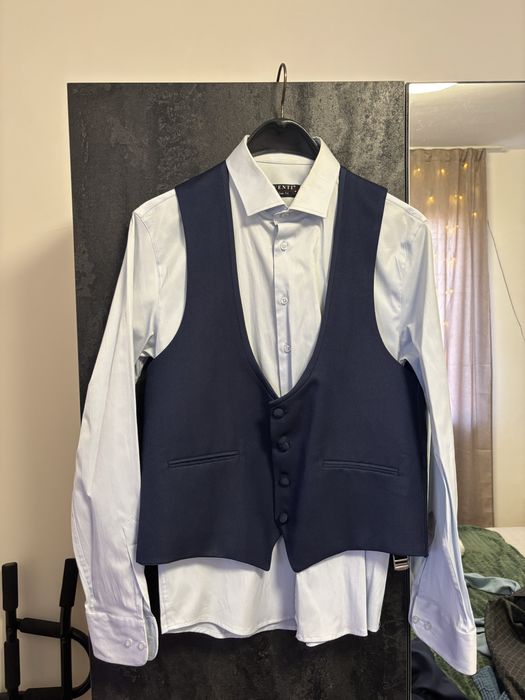 Официален костюм, вталяващ размер М