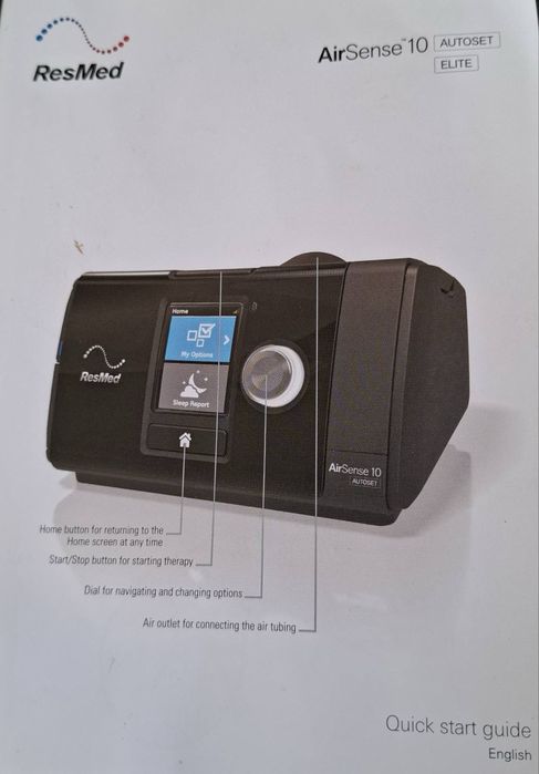 ResMed AirSense 10 AutoSet автоматичен CPAP апарат за сънна апнея